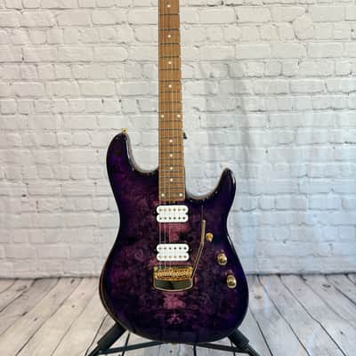 Ernie Ball Music Man Jason Richardson Signature Cutlass HH Majora Purple 2023 image 1