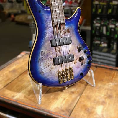 Ibanez SR2600-CBB Premium Soundgear 2018 - Present - Cerulean Blue Burst image 4