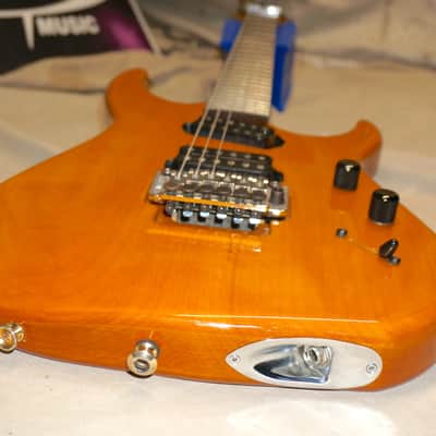 Hamer USA Diablo Guitar with Hamer Case 1991 Aztec Gold image 14
