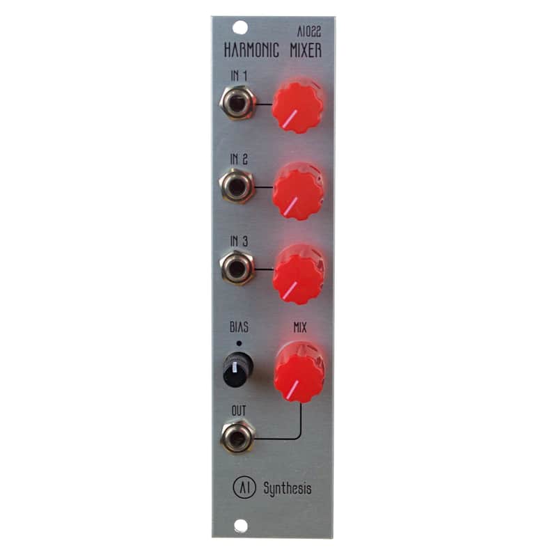 AI Synthesis AI022 Harmonic Mixer Eurorack Module Silver Kit image 1