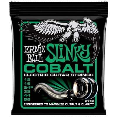 ERNIE BALL 2726 Slinky Cobalt Not Even 12-56 Saiten für E-Gitarre image 1