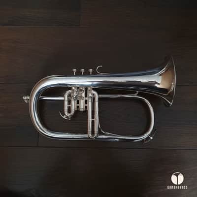 One Piece Bell Couesnon Monopole Conservatoire flugelhorn, case | Gamonbrass Bild 1