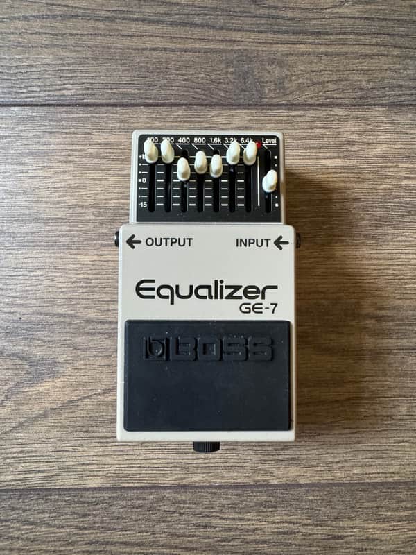 Boss GE-7 Equalizer (Black or Silver Label) 1997 - Present - Grey image 1