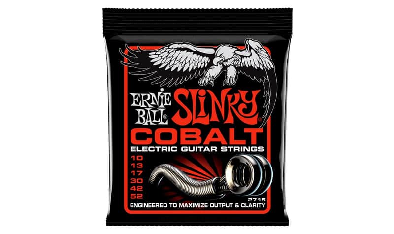 Skinny Top Heavy Bottom Slinky Cobalt Electric Guitar 10-52 String Set FeCo-alloy magnetc-properties image 1