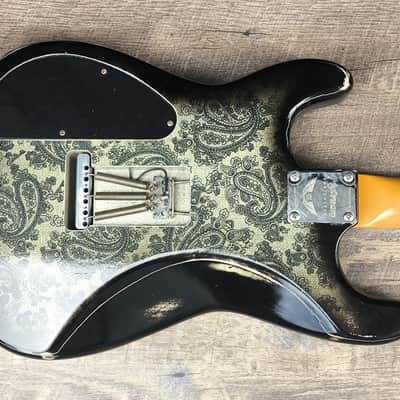MyDream Partcaster Custom Built - Black Paisley SRV image 3
