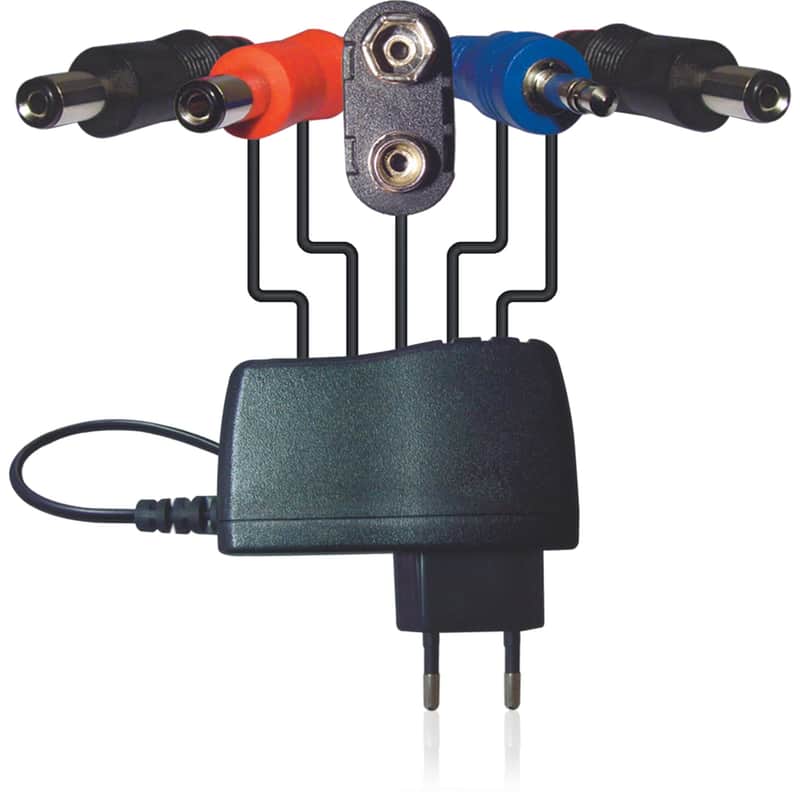 Behringer PSU-HSB-ALL All-Country DC 9 V/1.7 A Power Adapter with Daisy-Chain Connectors image 1