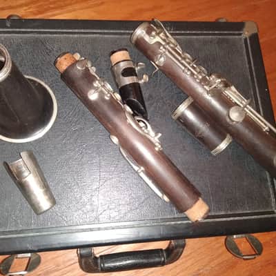 Leblanc Normandy 10 Wood Soprano Clarinet, France, with case, Good Condition image 12