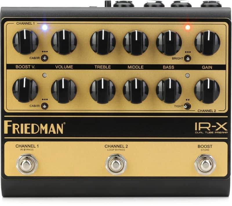 Friedman IR-X Dual Tube Preamp and DI (IR-Xd1) image 1