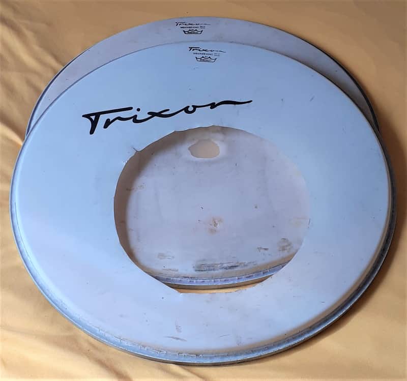 Trixon 20" Bass Drum Heads Made by Remo in the Late 60s image 1