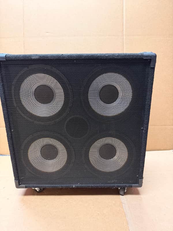 NO LOGOS Used Hartke Hartke Transporter 4x10 Bass Cabinet – 300W 8Ω (410TP) image 1