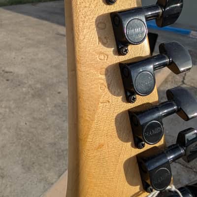 1990 Hamer Californian Elite Amber solid 5A maple xx rare image 19