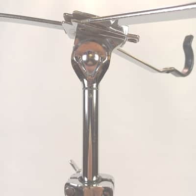 *Ludwig Snare Drum Stand Chrome Vintage 90s Tripod + 60s Atlas Basket Grip Arms image 10