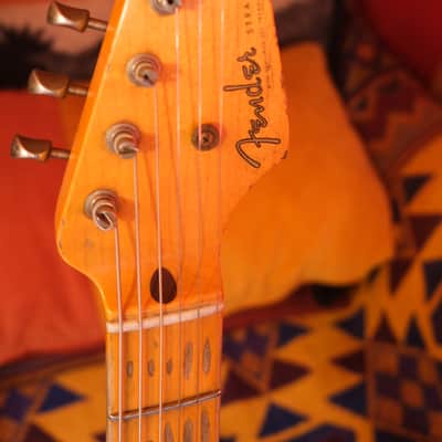 Fender Stratocaster '55 Relic - Jason Smith Masterbuilt (2023) - Sunburst image 7