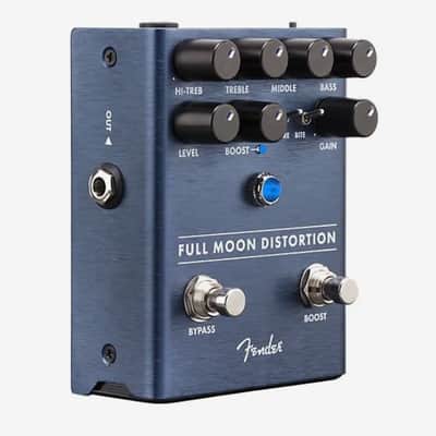 Fender Full Moon High Gain Distortion Pedal w/ 6" Patch Cable 023-4537-000 image 2