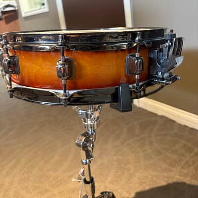 Tama Artwood Custom 14"x4" Snare Drum - Golden Sunset (Used) image 2