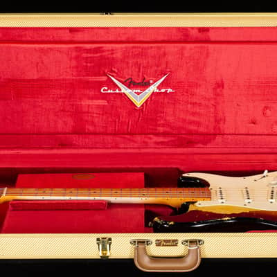 Fender Custom Shop Masterbuilt Levi Perry 1957 Stratocaster Heavy Relic 2-Tone Sunburst (762) image 7