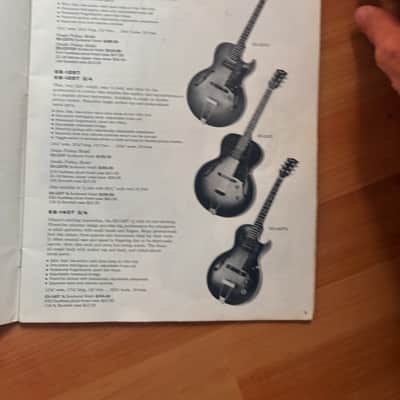 1960 Gibson Full line catalog Burst Es335 Les Paul ES330 Melody Maker PAF Case Candy Vintage imagen 9