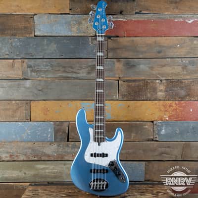 Lakland Skyline 5560 Custom - Rosewood - Lake Placid Blue image 3