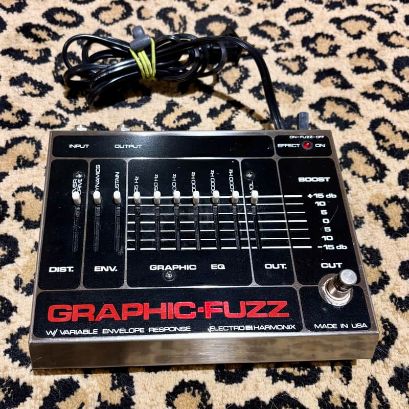 Electro-Harmonix Graphic Fuzz EQ / Distortion / Sustainer | Reverb