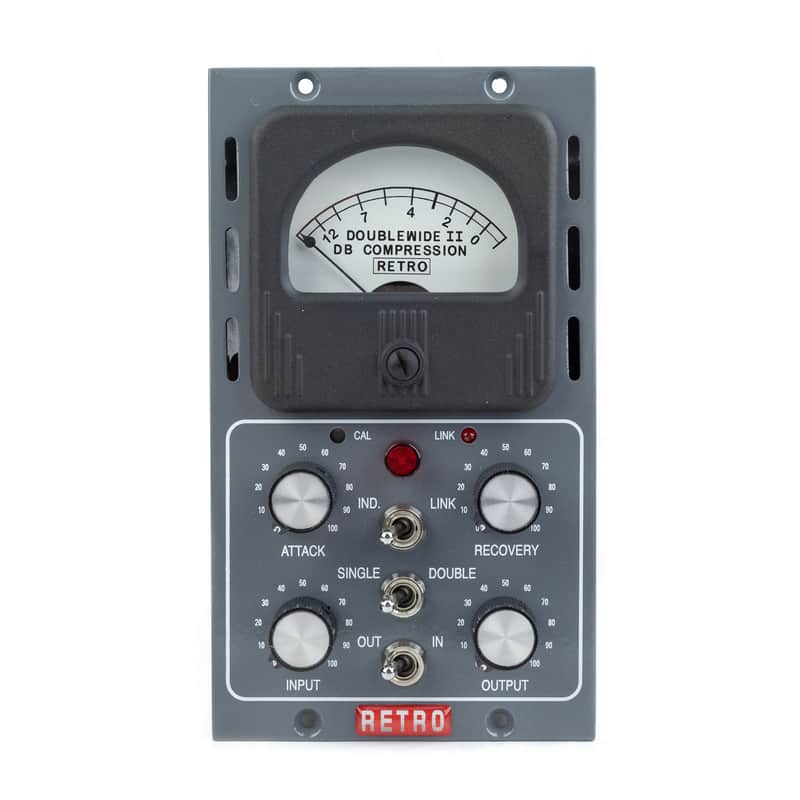 Retro Instruments Doublewide II 500 Series Tube Compressor Module 2018 image 1