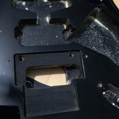 1988 Kramer USA Pacer Deluxe F Series Plate Black Guitar Body Floyd Ready image 5
