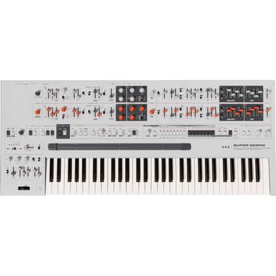 UDO Audio Super Gemini 20-Voice Bi-Timbral Keyboard Synthesizer image 1