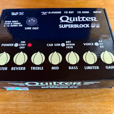 Quilter SuperBlock US 25-Watt Pedalboard Guitar Amp 2025 - Black image 2
