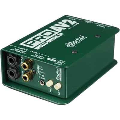 Radial Engineering ProAV2 2-channel Passive A/V Direct Box image 1