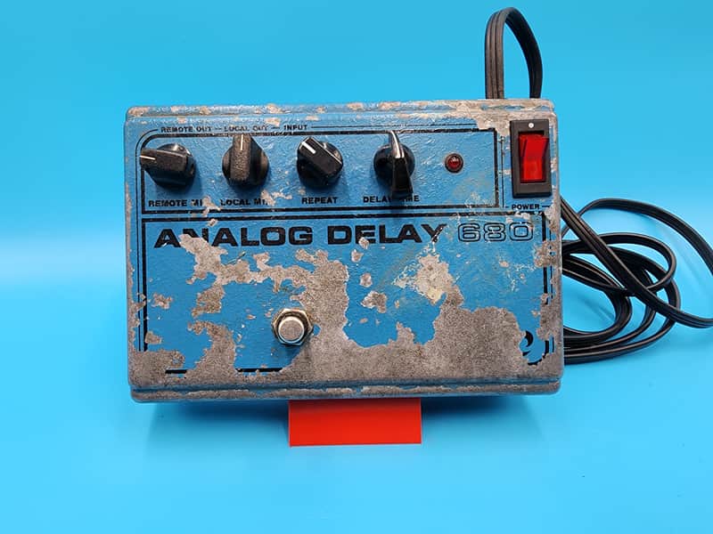 Rare Vintage 80s DOD Analog Delay 680 Guitar Effect Pedal BBD Reticon SAD4096 image 1