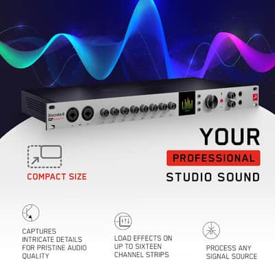 Discrete 8 Pro Synergy Core 26x32 Thunderbolt 3 Interface and USB 2.0 Audio Interface with Onboard Real-time Effects - Antelope Audio image 8