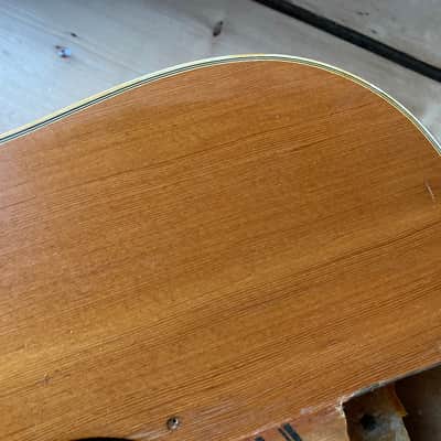 Eko Ranger VI 1960s 70s Acoustic Guitar Body Fair Condition image 9