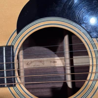 Takamine F-360 — Late 1970s Lawsuit-Era Dreadnought — Original Hardshell Case Included image 12