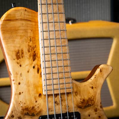 RKM bass Singlecut 5 Custom Order 2020's - Natural - Ultra boutique. image 4