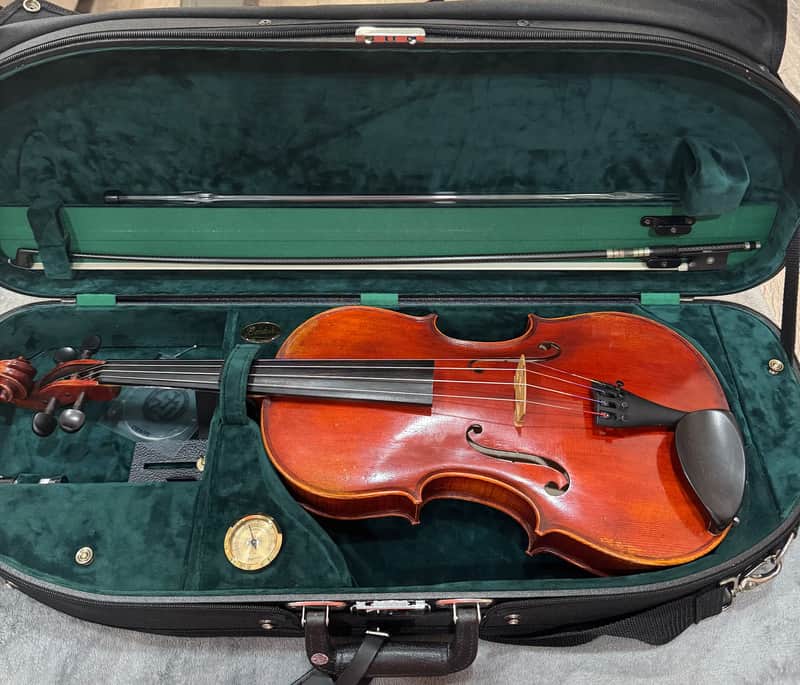 Ivan Dunov VA401 Viola 16.5” – 2017 – Carbon Fiber Bow – Bobelock Case image 1
