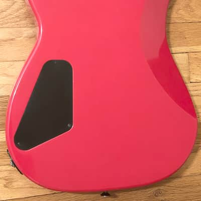 1987 Charvel 1B Red Bass MIJ Japan, W/Original Case image 4