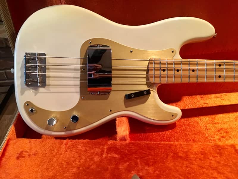 Fender Precision Bass 57’ Reissue MIA 2005 - White Blonde Ash Body image 1