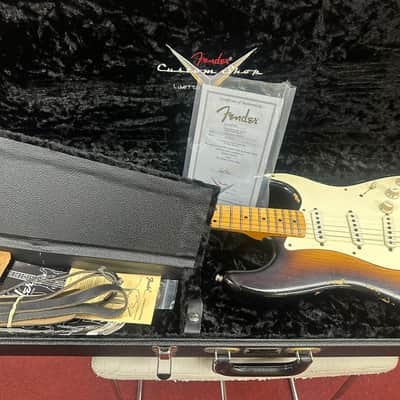 Fender Stratocaster 2007 Namm Custom Shop Sunburst (1957) Reissue With Original Case! image 2