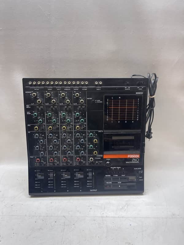 1980s Fostex 260 Multitrack Casette 4-Channel Recording Deck image 1