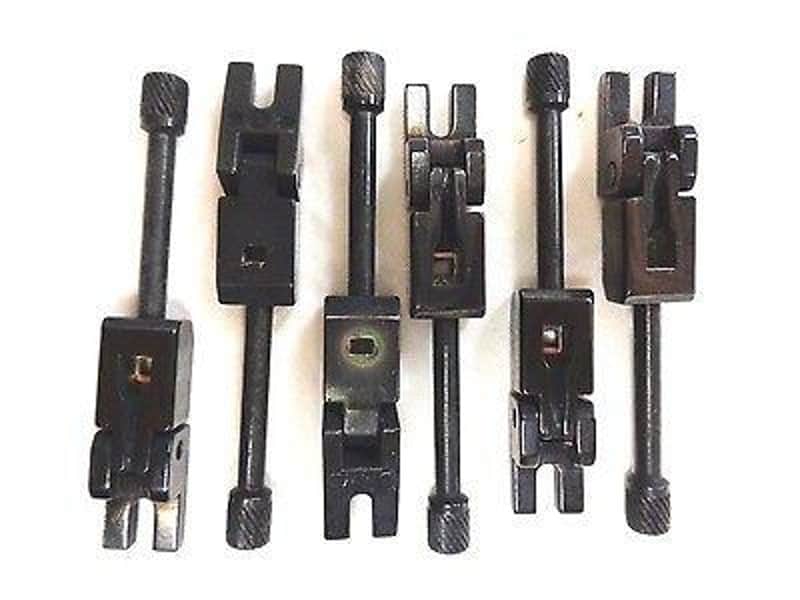 Tremolo Bridge Saddles Black image 1