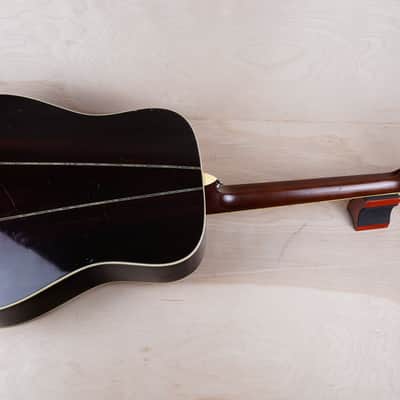 Suzuki Three S W-300 Acoustic Guitar MIJ 1977 Natural D-35 Style Vintage Japan w/ Hard Case image 14