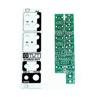 MST Stereo Output Mixer PCB and Panel image 1