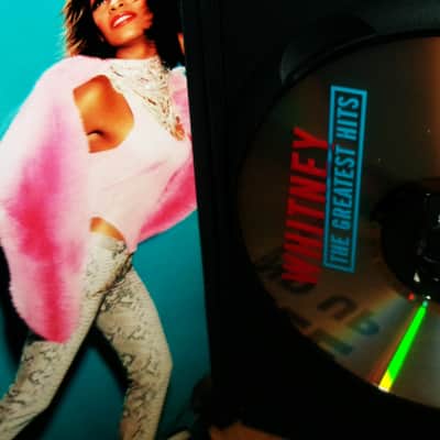 whitney houston the greatest hits dvd - so emotional run to you new jersey nippy pop r&b electro funk image 3