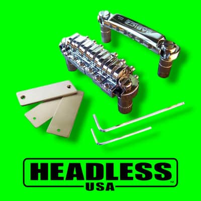 Babicz Full Contact Hardware FCH Chrome Tune-O-Matic Bridge image 1