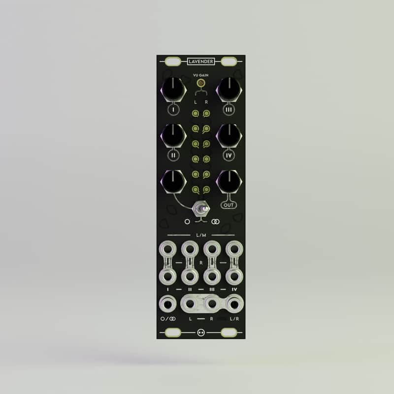 NOH-Modular Lavender - Versatile Stereo VU & Mixer image 1
