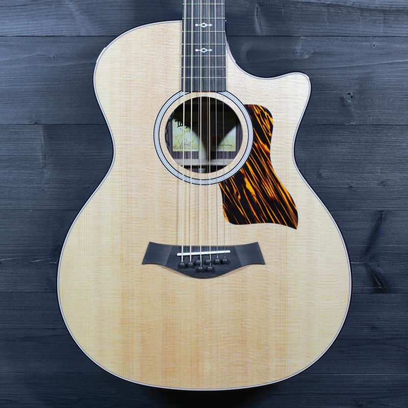 Taylor 414ce 8-String Baritone Acoustic-Electric Guitar – Sitka Spruce / Indian Rosewood – Tone Show Exclusive image 1