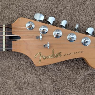 Immagine Fender Deluxe Series Stratocaster Acoustasonic Stratocaster / Crimson Red Transparent / Excellent - 10