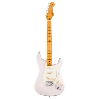 Used Fender American Ultra Luxe '50s Stratocaster - White Blonde w/Maple FB image 2