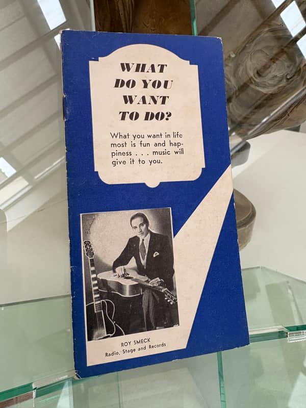1930’s Gibson “What do you want to do?” Booklet Rare brochure Catalog Collector case Candy vintage pre war Roy Smeck Gene Autry Script image 1