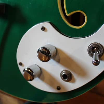 Mosrite Celebrity III Rare Translucent Green late 1960s image 9