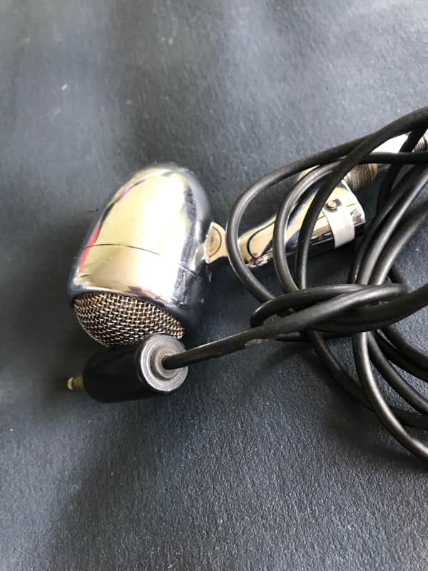 Ronette - Holland Crystal bullet microphone 1950 Silver image 1